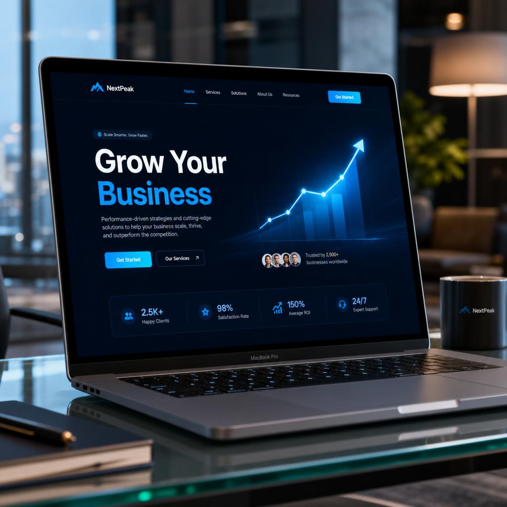 AI Business Website