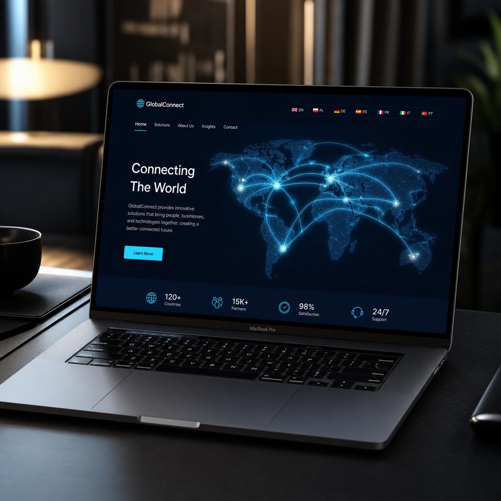 Multilingual Global Website